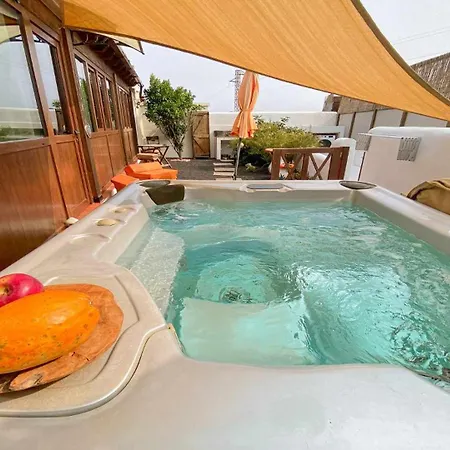 Casita Mis Chinijos Con Jacuzzi O Minipiscina شقة